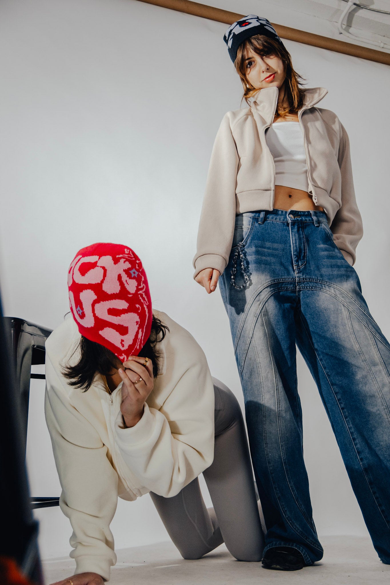 Cropped Fleece Jacket