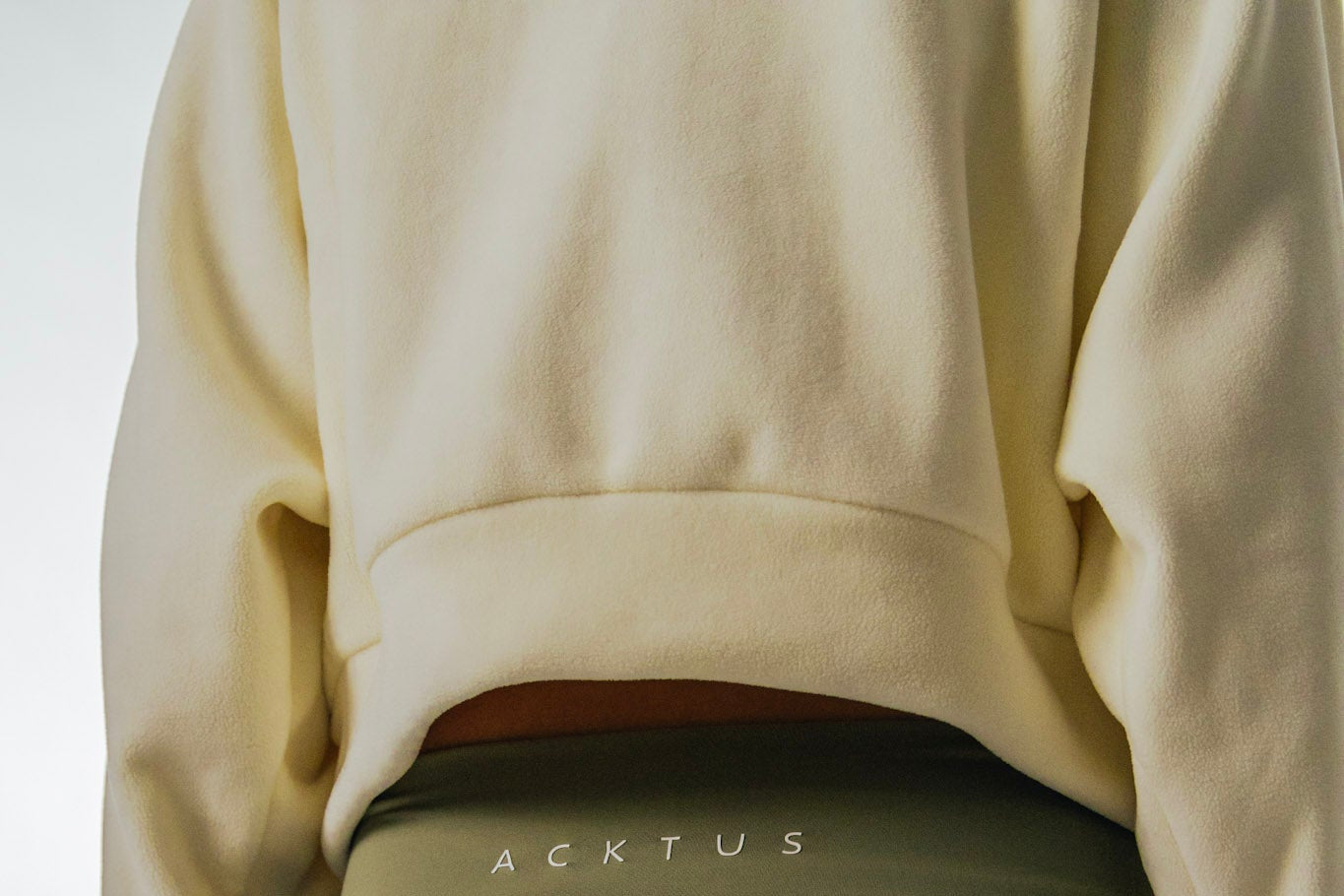 Cropped Fleece Jacket
