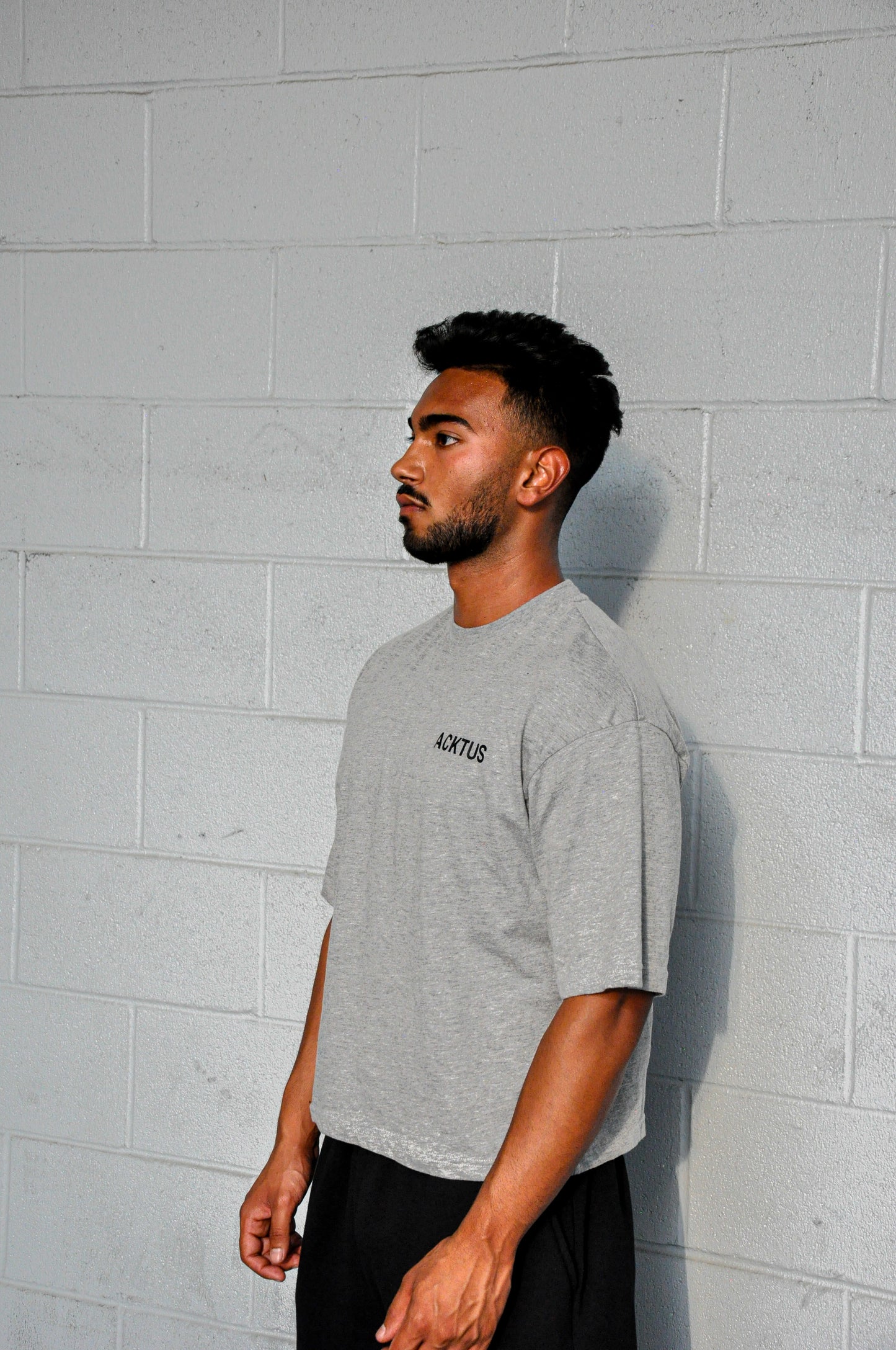 D1X Boxy Gray Tee