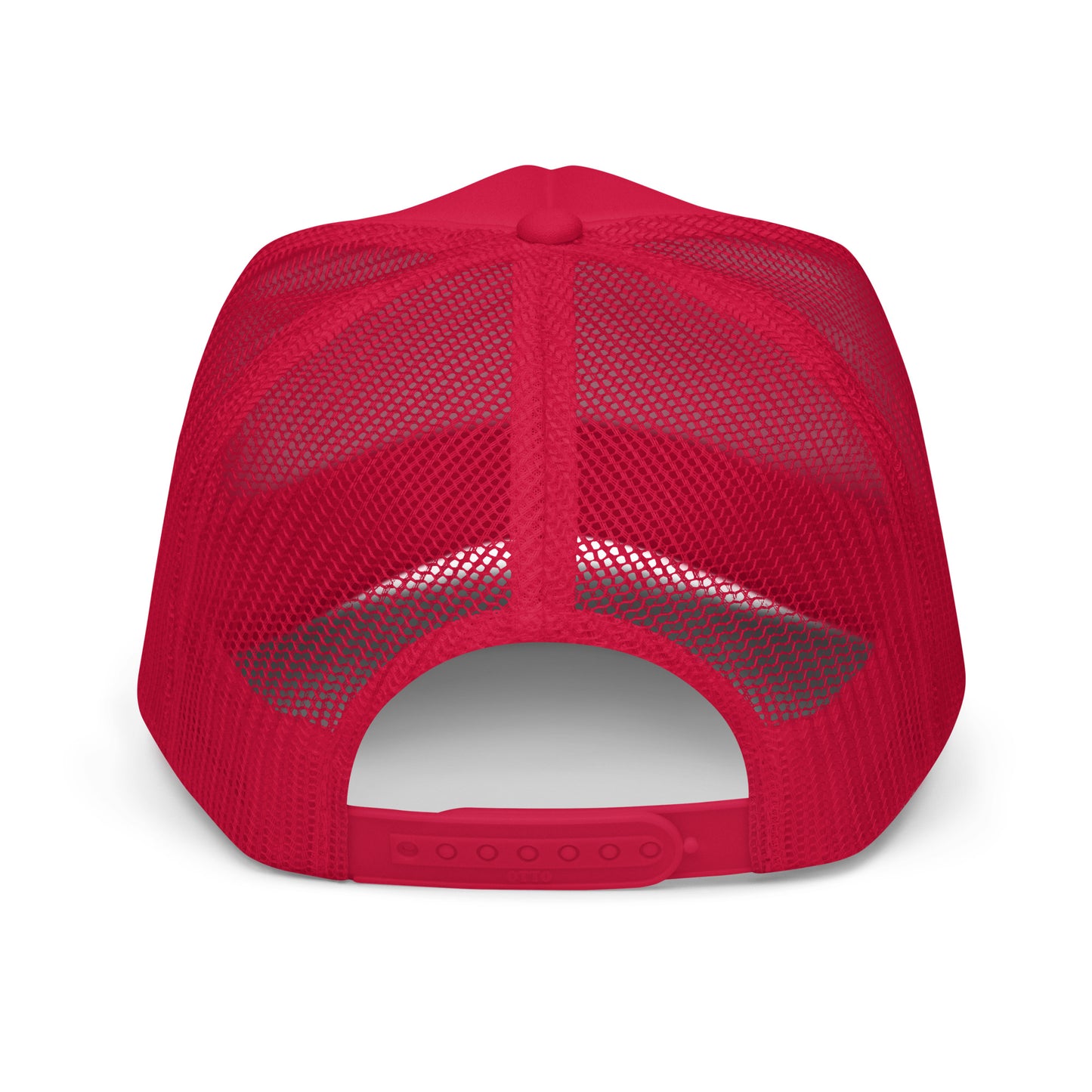Trucker Hat Black v Red