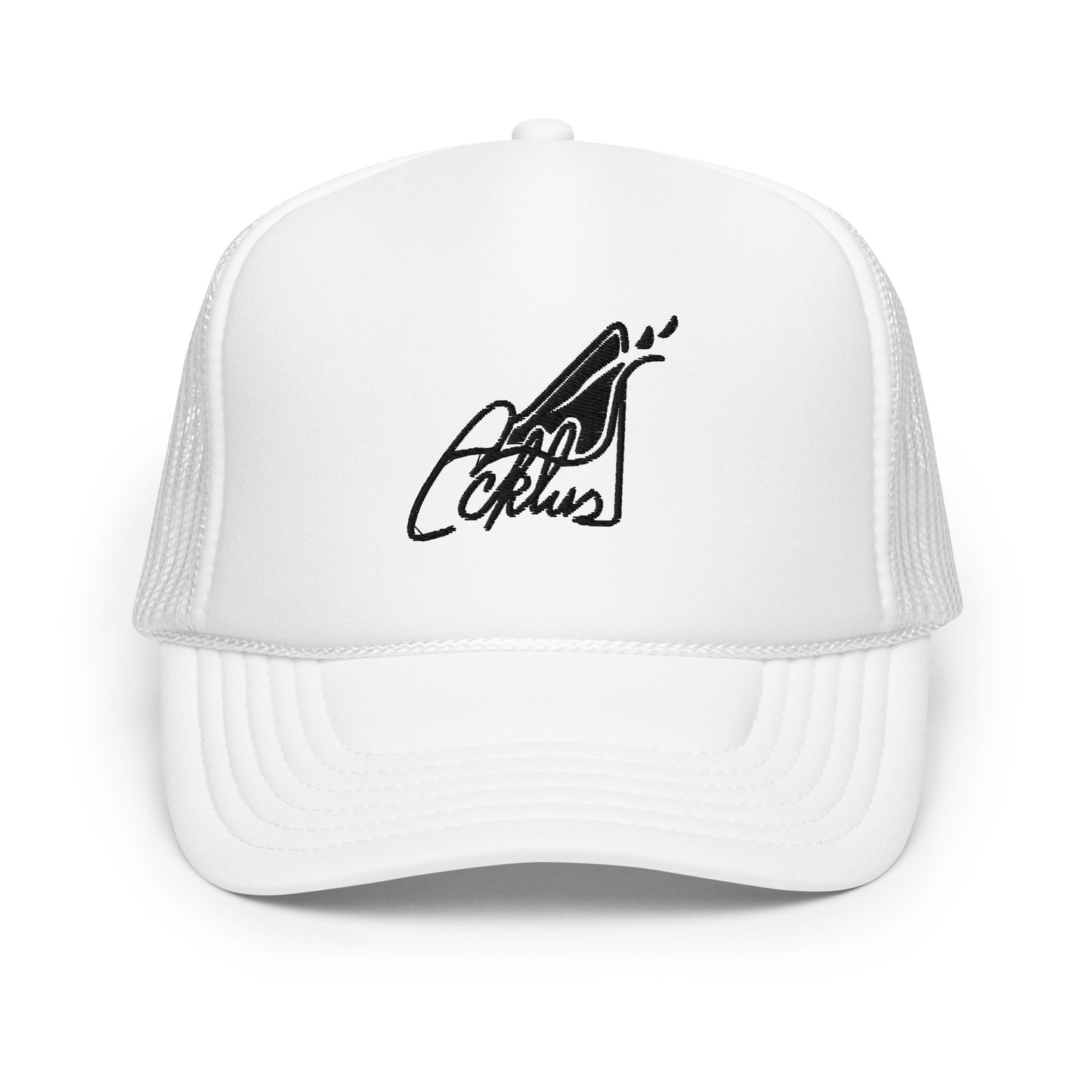 Trucker Hat White v Black